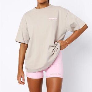 white fox boutique tee